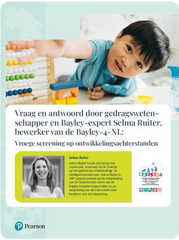 Vragen-en-antwoorden door gedragswetenschapper Selma Ruiter: Vroege screening op ontwikkelingsachterstanden